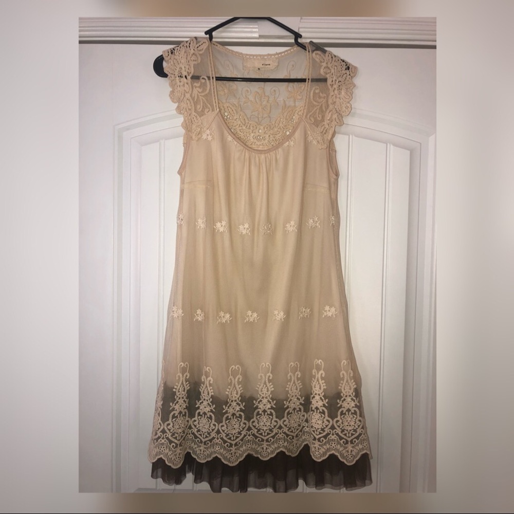 a’reve lace and crochet dress